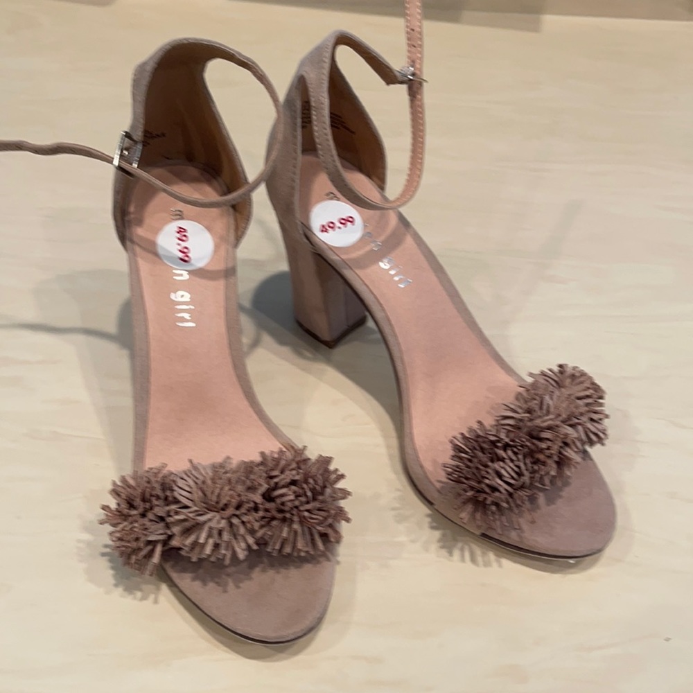 Madden girl dress open toe heel.